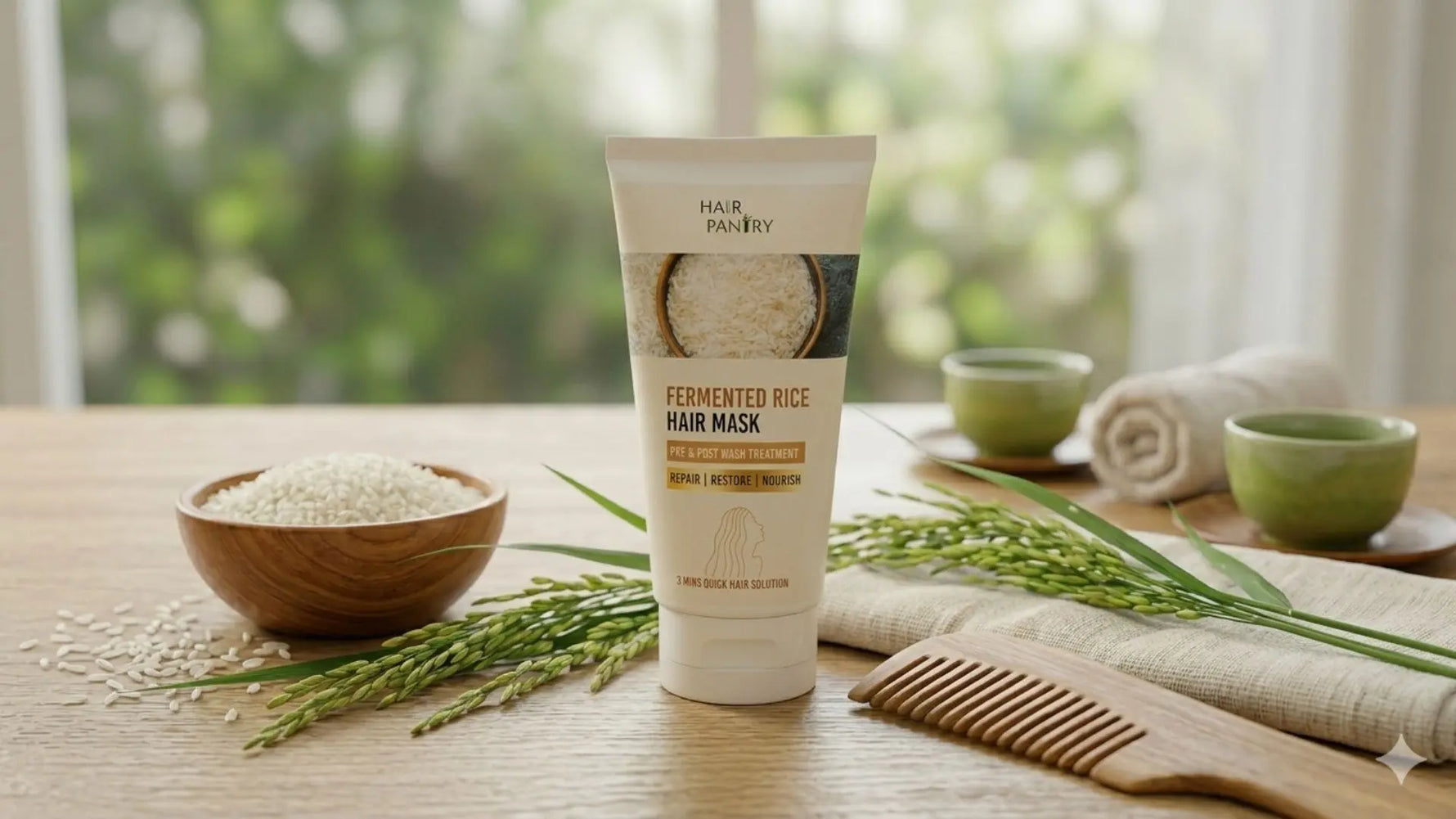 Korean Rice Mask for Hair Growth 