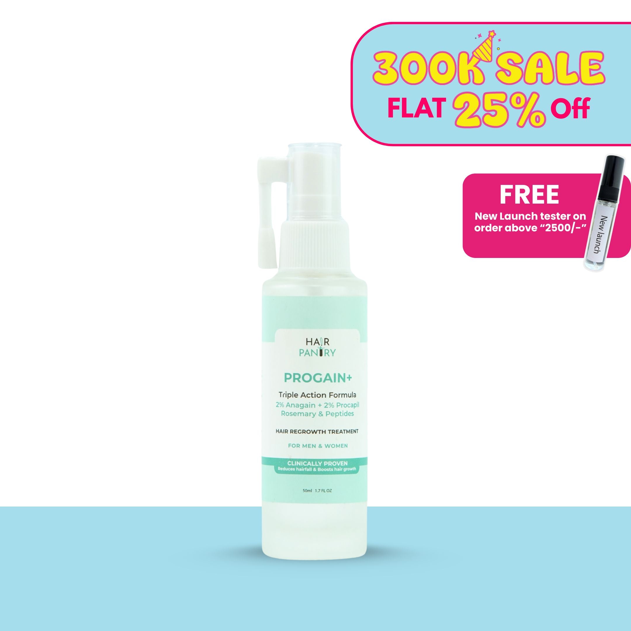 Progain+ 4% hair fall serum