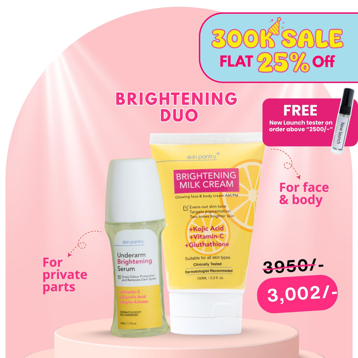 Brightening duo