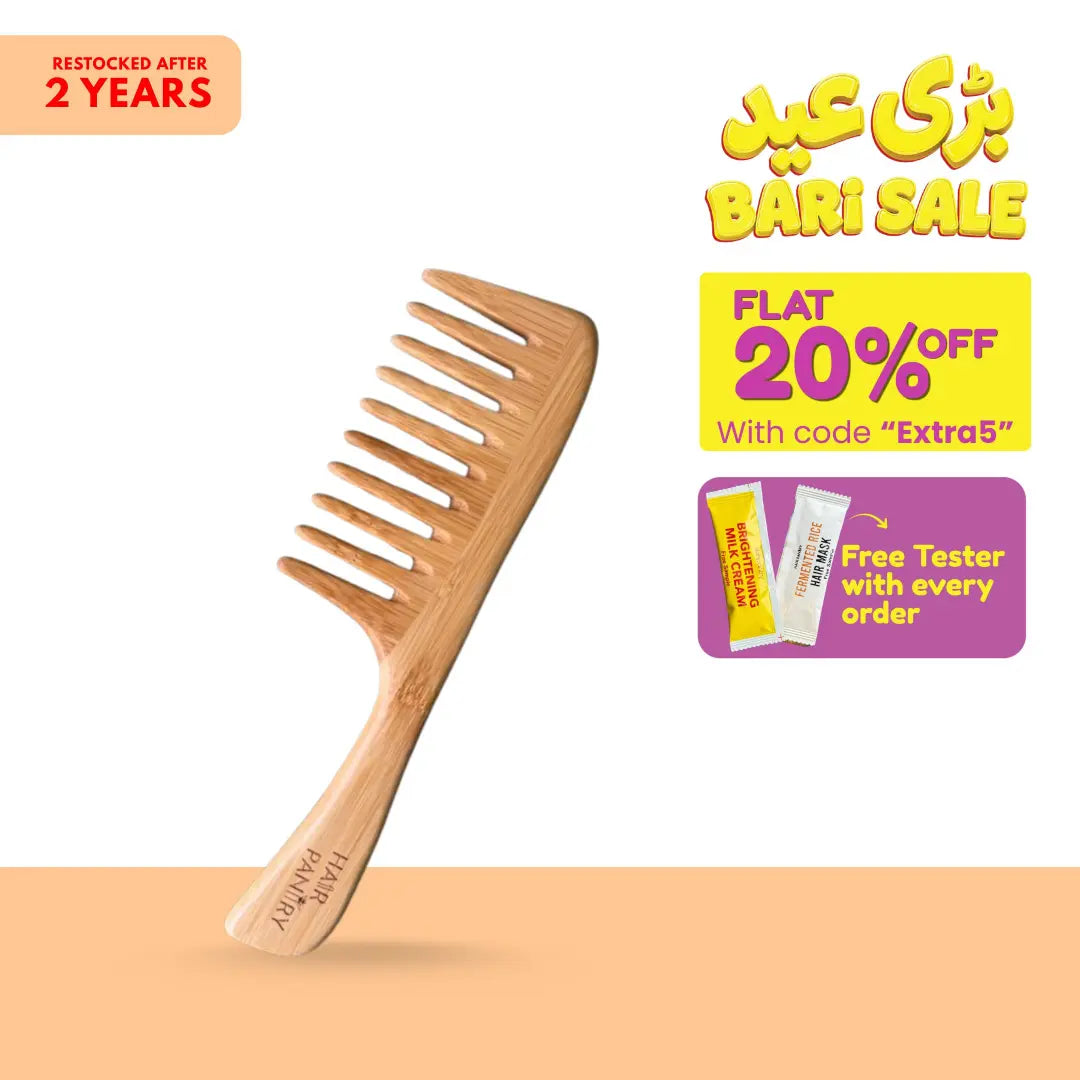 Detangling Wooden Comb