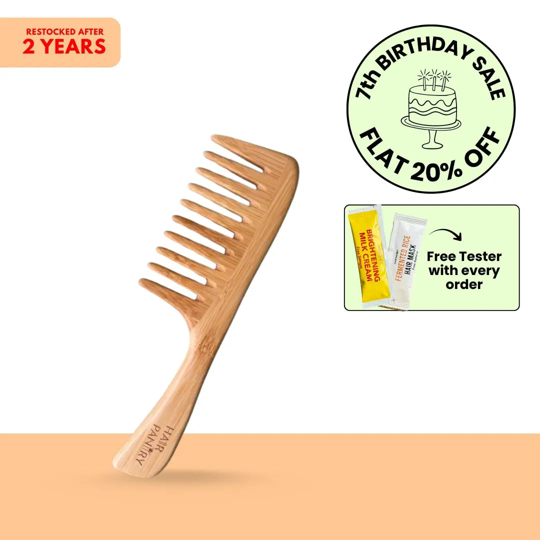 Detangling Wooden Comb