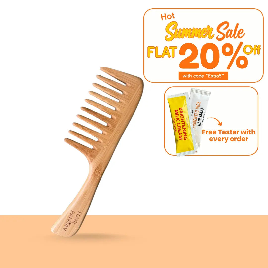 Detangling Wooden Comb