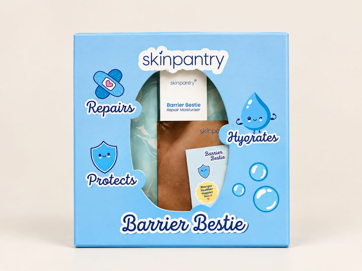 Barrier Bestie moisturiser gift box by Skin Pantry