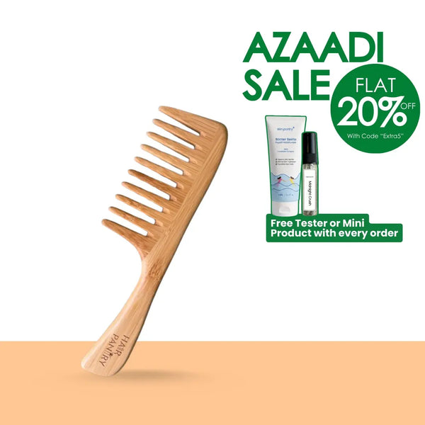 Detangling Wooden Comb