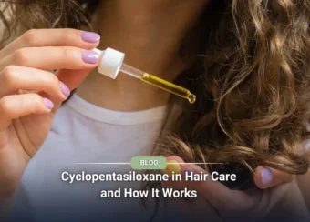 Cyclopentasiloxane in hair care