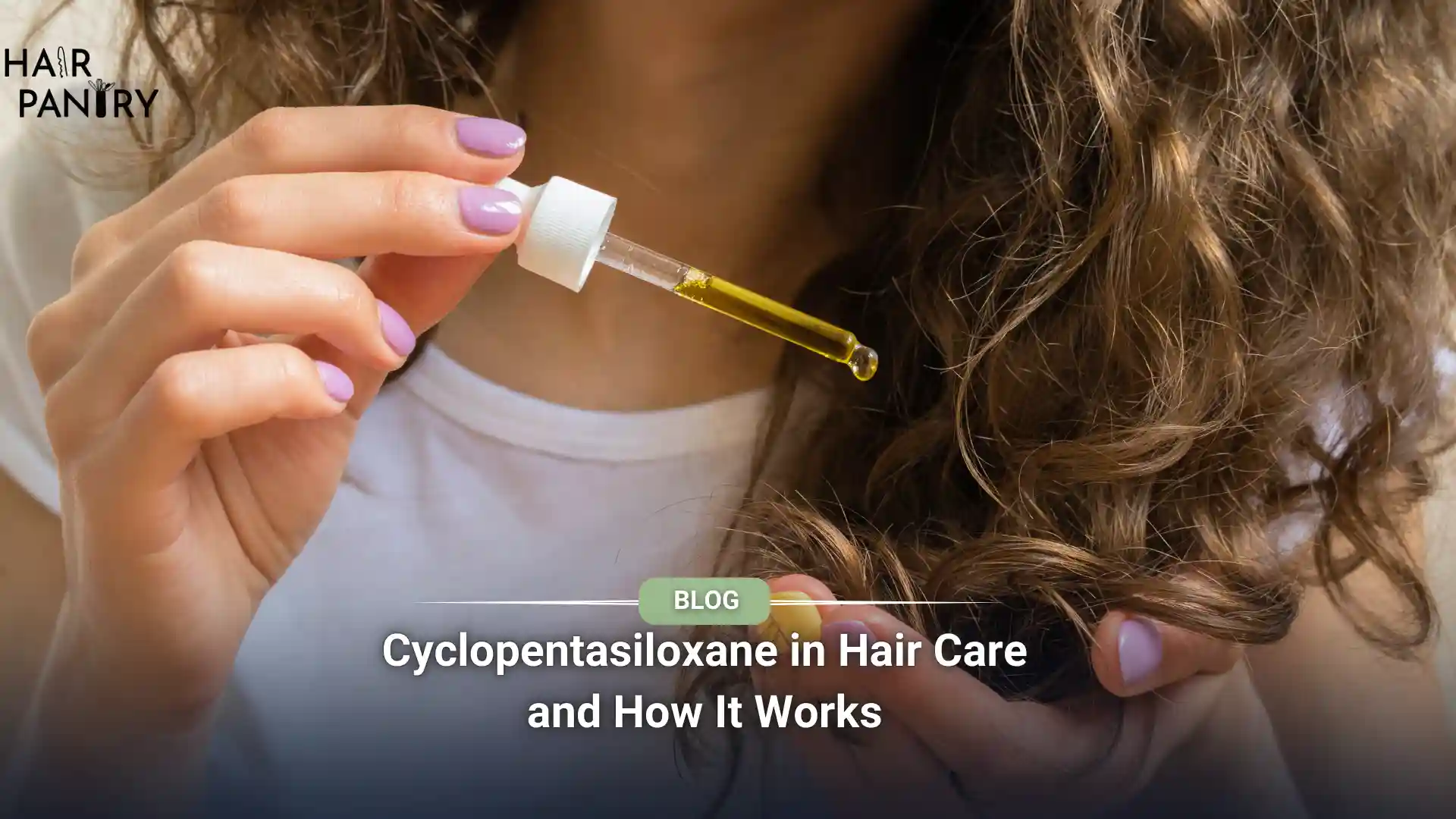 Cyclopentasiloxane in hair care